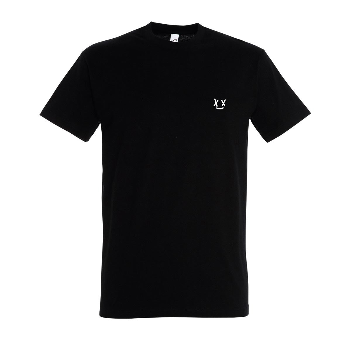 SMILE! - Basic Shirt Schwarz